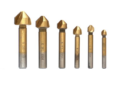 Sada záhlubníků Titan 6.3 - 20.5 mm, 6 ks TAGRED