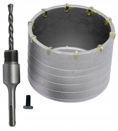 Korunkový vrták 80mm do betonu SDS PLUS V03002, TA4069