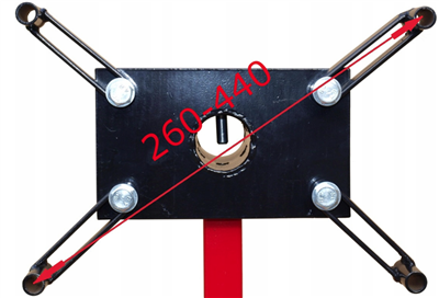 Matabro MB-ES450, Držák motoru 450kg