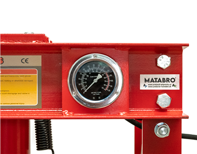 Matabro MB-P50TAH, Hydraulický lis 50 t - hydraulicko-pneumatická pumpa