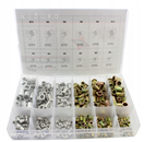 TAGRED TA4093 Ocelové a hliníkové nýtovací matice, sada 300 ks TA4093