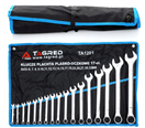 TAGRED TA1201 Očkoploché klíče 6-32mm, sada 17 ks