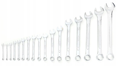 Očkoploché klíče 6-32mm, sada 17 ks