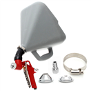 TAGRED TA129 Stříkací pistole 7,5L na malování, omítání či bílení s tryskami