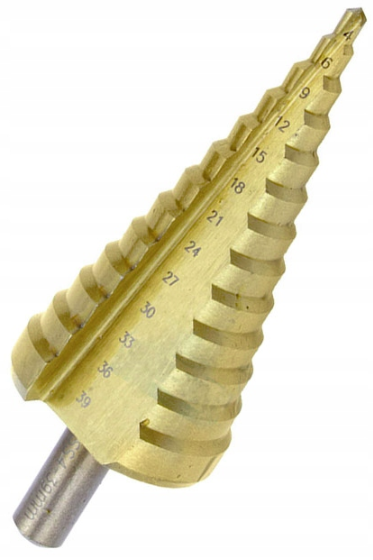 Stupňovitý vrták na kovy 4 - 39 mm V06014, TA4035