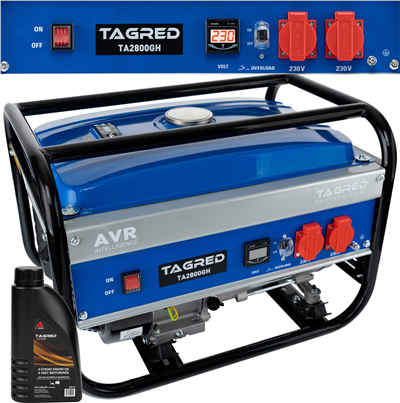 Tagred TA2800GH, Generátor, elektrocentrála 2800W, 230V