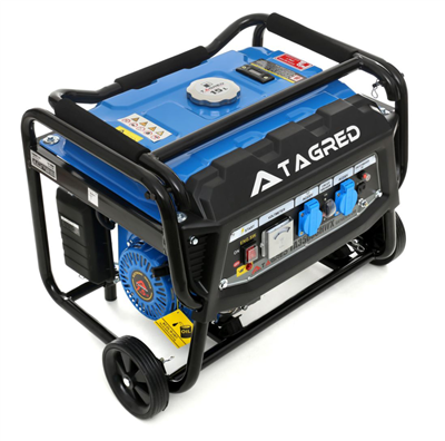 Tagred TA3500GHWX, Generátor, elektrocentrála 3500W se stabilizátorem napětí AVR, s pojezdem