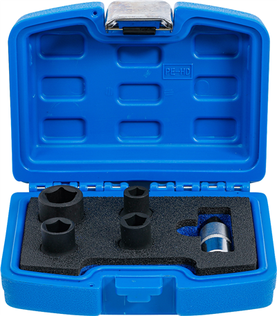 BGS 1112-1, Sada hlavic na brzdové třmeny kotoučových brzd 5hranné 5dílná