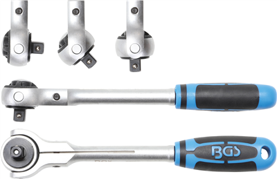 BGS 113, Přepínací ráčna s kulovou hlavou 10 mm (3/8