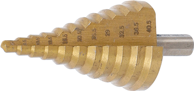 BGS 1615, Kónický vrták s titanovým povrchem O 6 - 40,5 mm