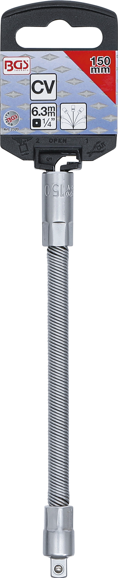 BGS 2320, Flexibilní prodloužení 6,3 mm (1/4