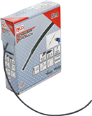 BGS technic 6923 BGS 6923, Teplem smrštitelná trubička v krabici černá O 3 mm 8 m