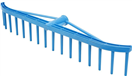 Flo TO-35788 Hrábě plastové 550 mm, 16 zubů (bez násady)