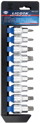 Licota LIABS12121 Hlavice s bity 1/2