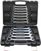 AHProfi AH121202 Sada ráčnových očkoplochých klíčů, 12 ks