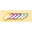 AHProfi 434040150 Zelené Plastik visačky na klíče, malé 100 ks