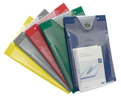 Desky na zakázky A4 XXL - modré