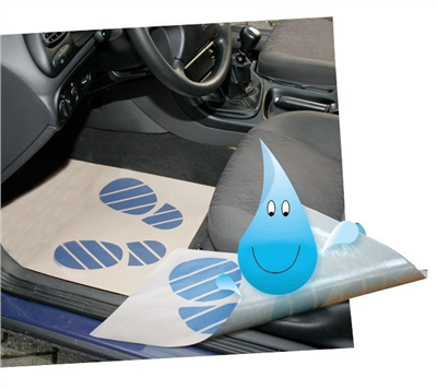 Ochrana koberce Paperplast - karton 500ks