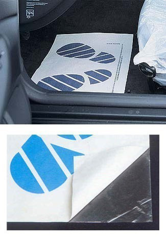 Ochrana koberce Paperplast - karton 500ks