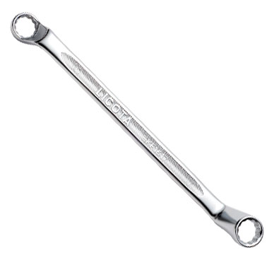 Oboustranný očkový klíč 11x13 mm vyhnutý 75°