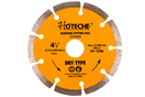 Hoteche HT570203 Diamantový řezný kotouč 115 mm, segmentový