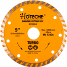 Hoteche HT570304 Diamantový řezný kotouč 125 mm, TURBO