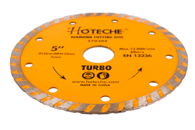 Diamantový řezný kotouč 125 mm, TURBO