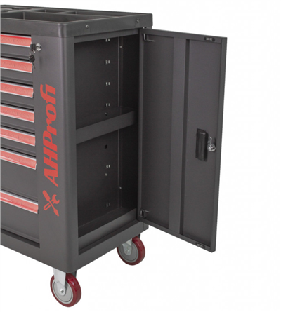 Dílenský vozík prázdný, 7 zásuvek