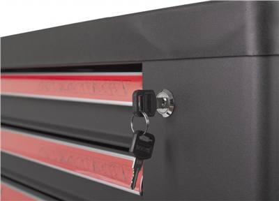 Dílenský vozík prázdný, 7 zásuvek