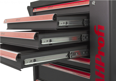 Dílenský vozík prázdný, 7 zásuvek