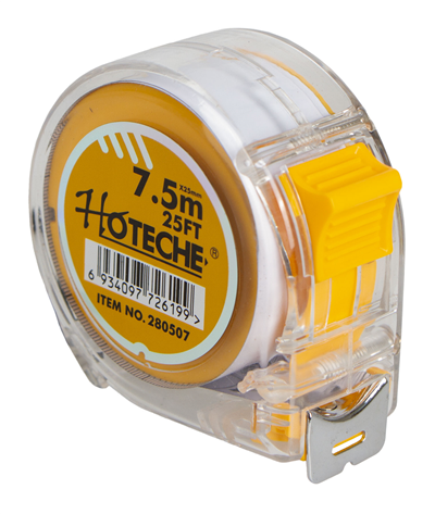 Svinovací metr 7,5 m x 25 mm