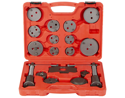 Sada 18 ks pro zatlačení brzdových pístků kotoučových brzd