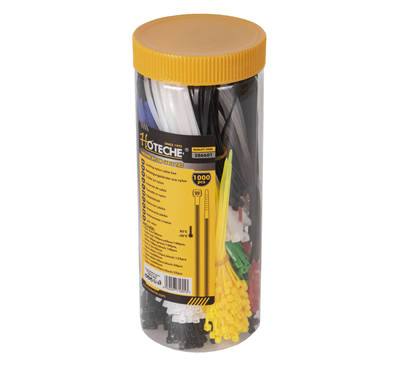 Sada stahovacích pásek, 1000 ks