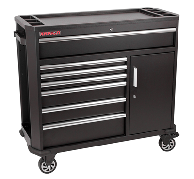 Široký dílenský vozík s nářadím, 130 dílu