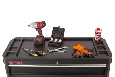 Široký dílenský vozík s nářadím, 130 dílu