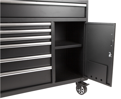 Široký dílenský vozík s nářadím, 130 dílu
