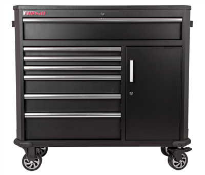 Široký dílenský vozík s nářadím, 130 dílu