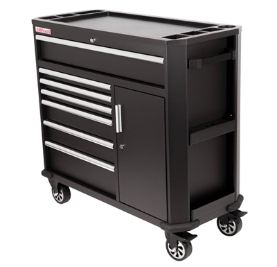 Široký dílenský vozík s nářadím, 130 dílu