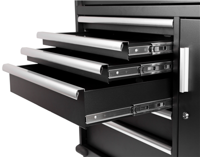 Široký dílenský vozík s nářadím, 130 dílu