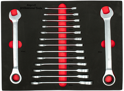 Široký dílenský vozík s nářadím, 130 dílu