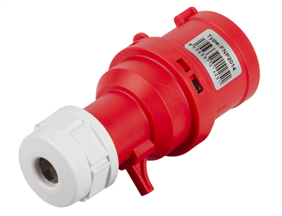 Průmyslová vidlice 4P, 400 V, 16 A