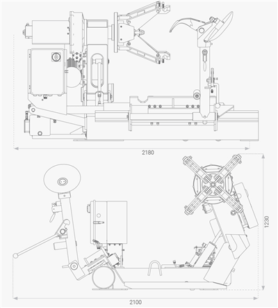 Zouvačka nákladních pneumatik 14 - 26