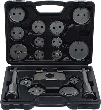 Sada pro zatlačení brzdových pístků, 18 ks