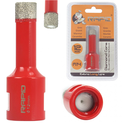 Diamantový korunkový vrták s otvorem ?8 mm M14 RAPID