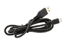 KAXL KK21C Opletený nabíjecí USB kabel 1m, micro USB KAXL