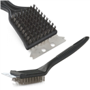 GEKO G80508 Kartáč se škrabkou na čistění grilů GEKO