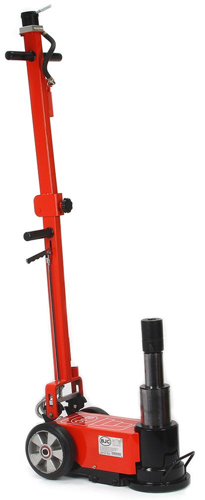 Pojízdný pneumatický hydraulický zvedák 50/25T BJC