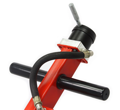 Pojízdný pneumatický hydraulický zvedák 50/25T BJC