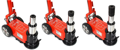 Pojízdný pneumatický hydraulický zvedák 50/25T BJC