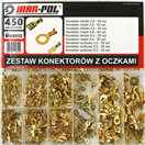 MAR-POL M66512 Sada kabelových konektorů do auta s očky 450ks MAR-POL